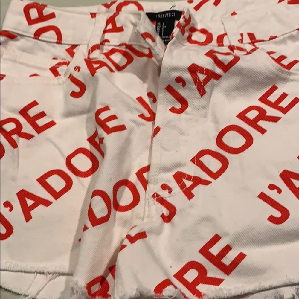 J'adore denim shorts